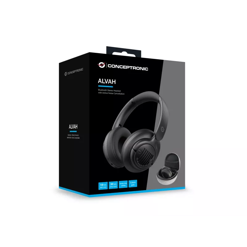 Conceptronic Bluetooth stereopeakomplekt aktiivse mürasummutusega
