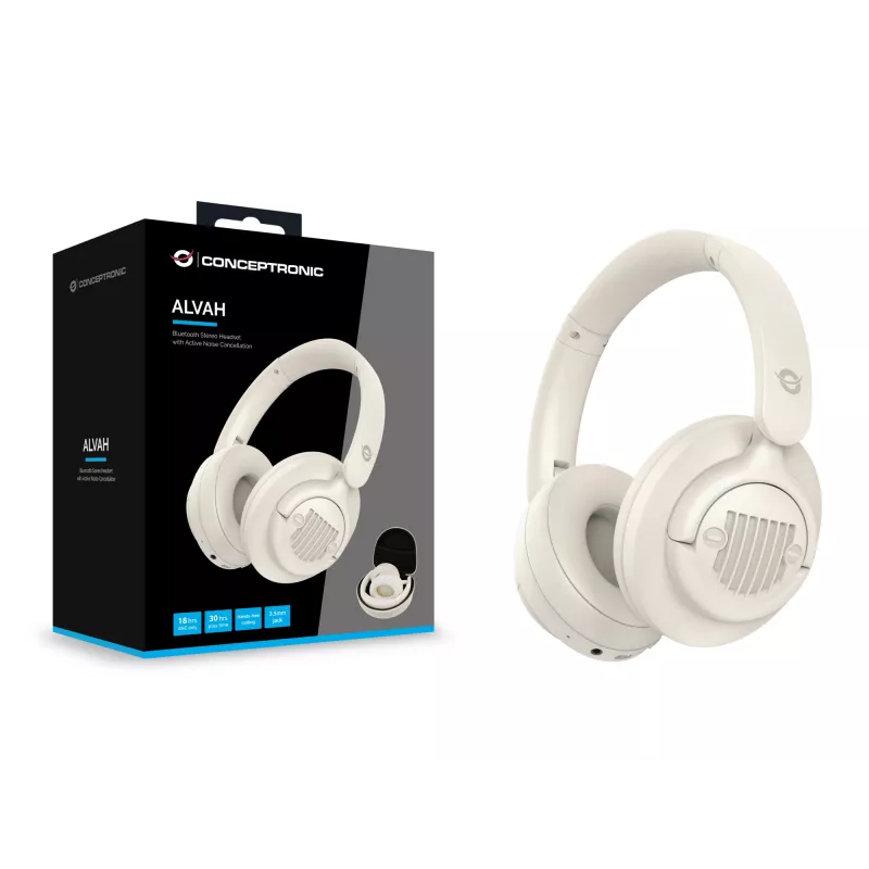 Conceptronic ALVAH02C Bluetooth-stereokomplekt aktiivse mürasummutusega