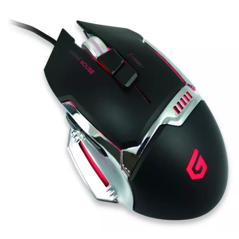 Conceptronic DJEBBEL 8, mängude USB-hiir, 8 programmeeritavat nuppu, 4000 DPI