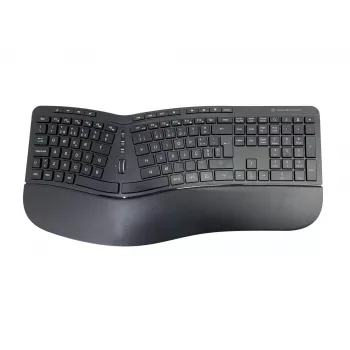 Conceptronic ORAZIO ERGO juhtmevaba ergonoomiline klaviatuuri ja hiire komplekt, Portugali paigutus