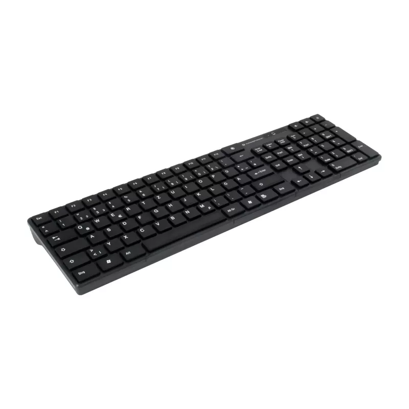 Conceptronic ORAZIO01DE klaviatuur koos hiirega Kodune RF Juhtmeta QWERTZ Saksa Must