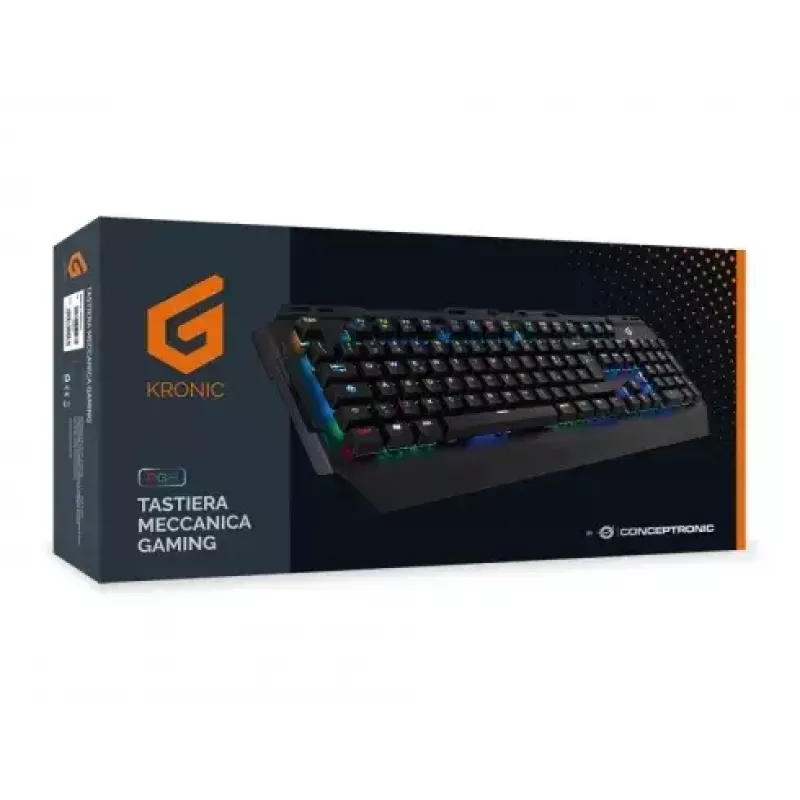 Conceptronic KRONIC mehaaniline mänguriklaviatuur, RGB, itaalia paigutus