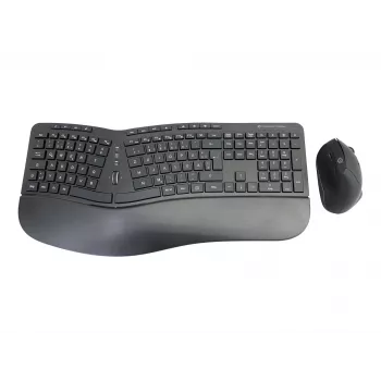 Conceptronic ORAZIO ERGO juhtmevaba ergonoomiline klaviatuuri ja hiire komplekt, saksa paigutus
