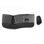 Conceptronic ERGO juhtmevaba ergonoomiline klaviatuuri- ja hiirekomplekt, QWERTY EN (US)