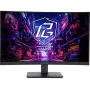 ASROCK Gaming Monitor - Pg27qrt1b - 27in - 2560 X 1440 Qhd - Curved 180hz - Must