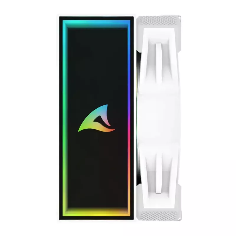 Õhkjahuti Sharkoon A40 RGB 12 cm Valge 500-1800 RPM 121.55 m³/h