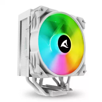 Õhkjahuti Sharkoon A40 RGB 12 cm Valge 500-1800 RPM 121.55 m³/h