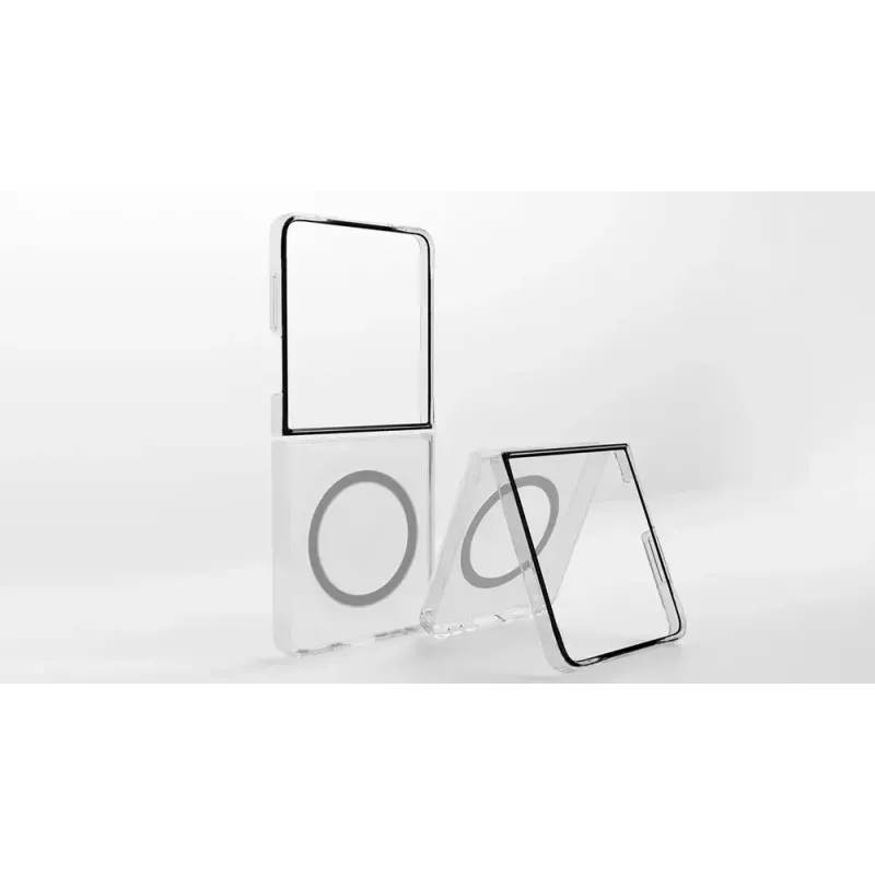 Samsung Magnet Clear ümbris mudelile Galaxy Z Fold7 Läbipaistev ümbris