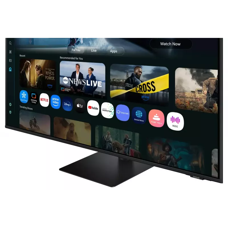 Samsung M7 M70F arvutimonitor 109,2 cm (43 tolli) 3840 x 2160 pikslit 4K Ultra HD LCD must