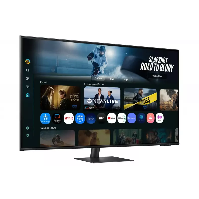 Samsung M7 M70F arvutimonitor 109,2 cm (43 tolli) 3840 x 2160 pikslit 4K Ultra HD LCD must