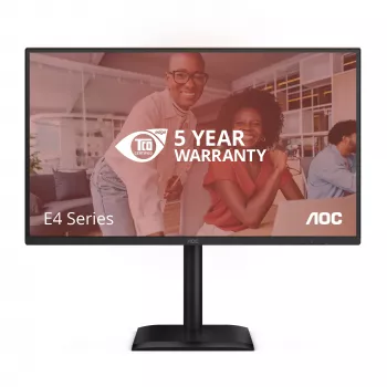 AOC 27E4U arvutimonitor 68,6 cm (27 tolli) 1920 x 1080 pikslit Full HD LED Must