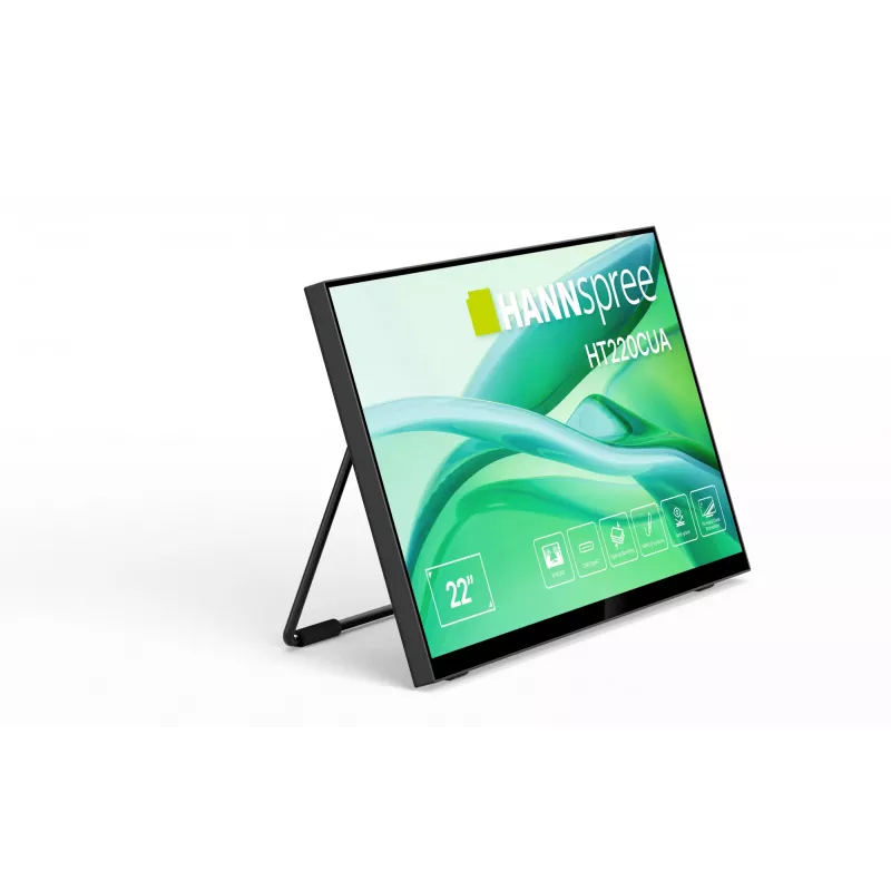 Hannspree HT220CUA arvutimonitor 54,5 cm (21,4 tolli) 1920 x 1080 pikslit Full HD LED puuteekraaniga must