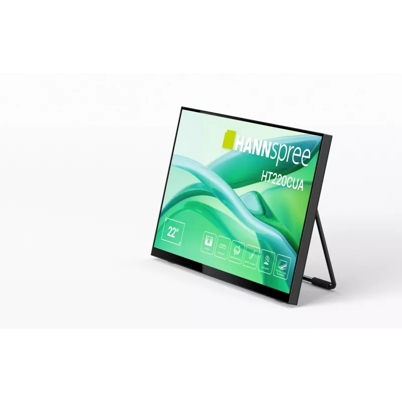 Hannspree HT220CUA arvutimonitor 54,5 cm (21,4 tolli) 1920 x 1080 pikslit Full HD LED puuteekraaniga must