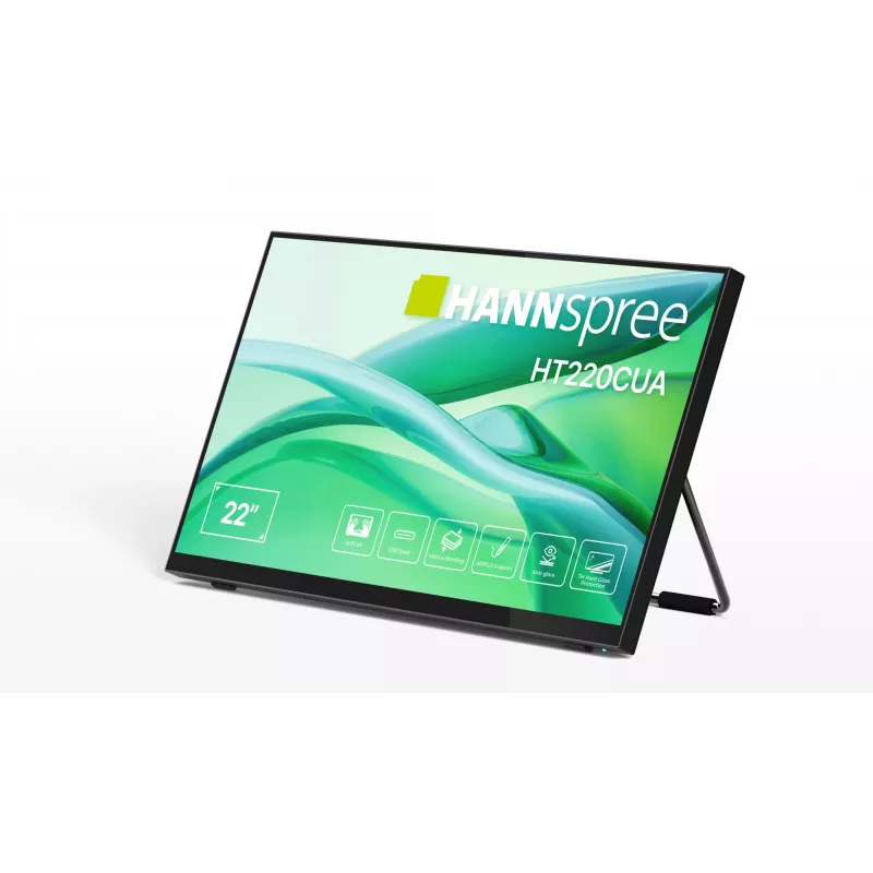 Hannspree HT220CUA arvutimonitor 54,5 cm (21,4 tolli) 1920 x 1080 pikslit Full HD LED puuteekraaniga must