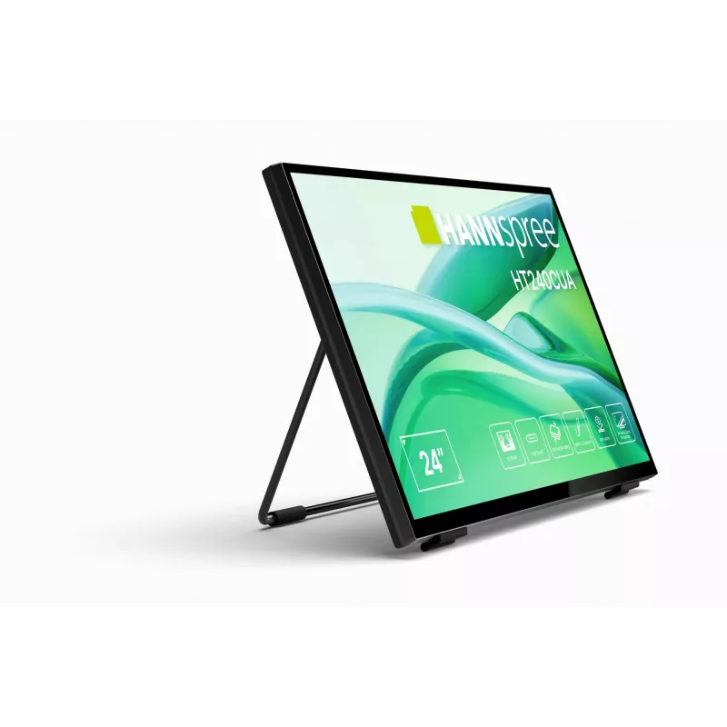 Hannspree HT240CUA arvutimonitor 60,5 cm (23,8 tolli) 1920 x 1080 pikslit Full HD LED puuteekraaniga must