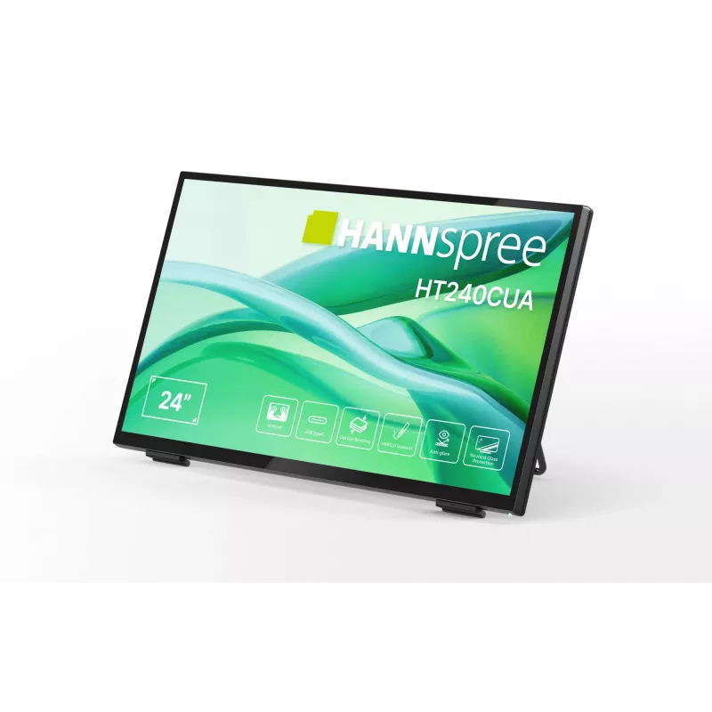 Hannspree HT240CUA arvutimonitor 60,5 cm (23,8 tolli) 1920 x 1080 pikslit Full HD LED puuteekraaniga must