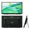 Hannspree HT240CUA arvutimonitor 60,5 cm (23,8 tolli) 1920 x 1080 pikslit Full HD LED puuteekraaniga must