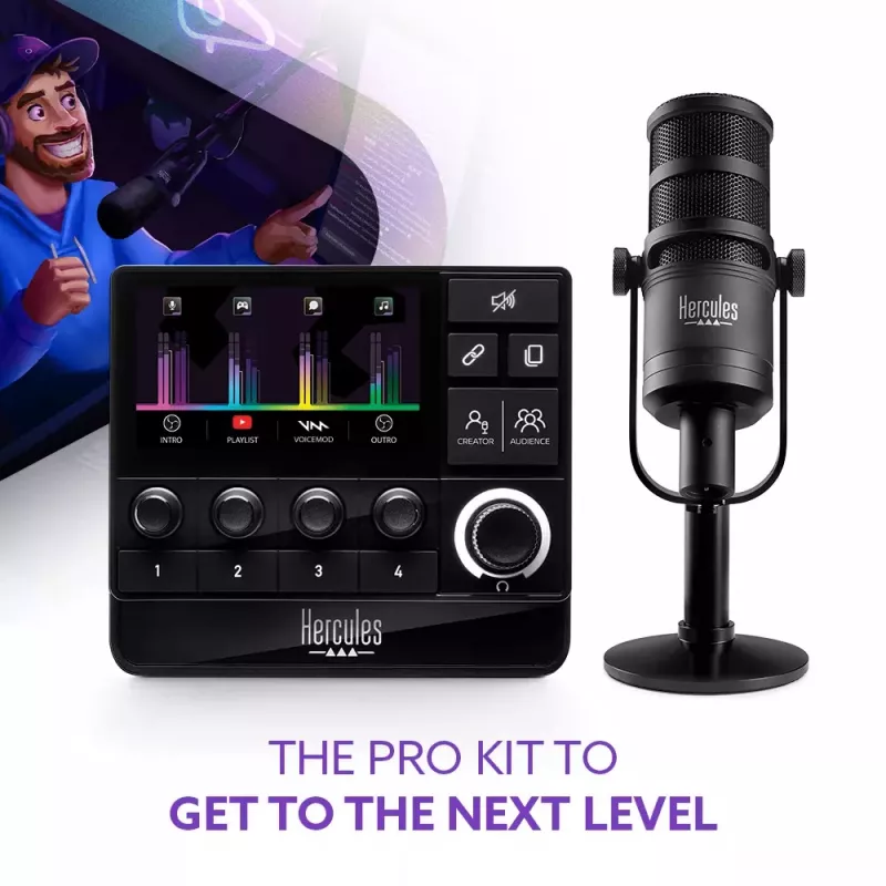 Hercules Stream Essentials Kit multimeediakomplekt