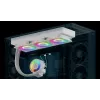 All-in-one CPU vedelikjahuti Arctic Liquid Freezer III Pro 420 A-RGB (Valge) — 140 mm ventilaatorid, multi-pesa LGA1700/AM4/AM5