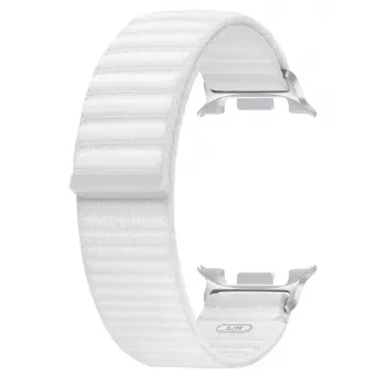Band Samsung Fabric Band S/M Galaxy Watch8 jaoks valge