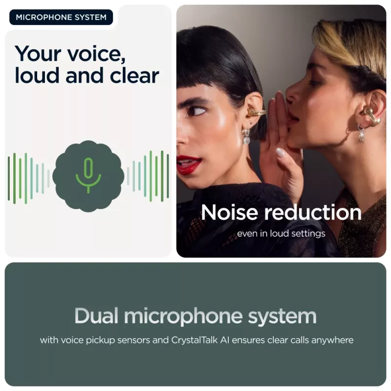 Motorola moto buds loop peakomplekt Juhtmevaba Kõrvahaak Kõned/Muusika/Sport/Igapäevane Bluetooth Roheline