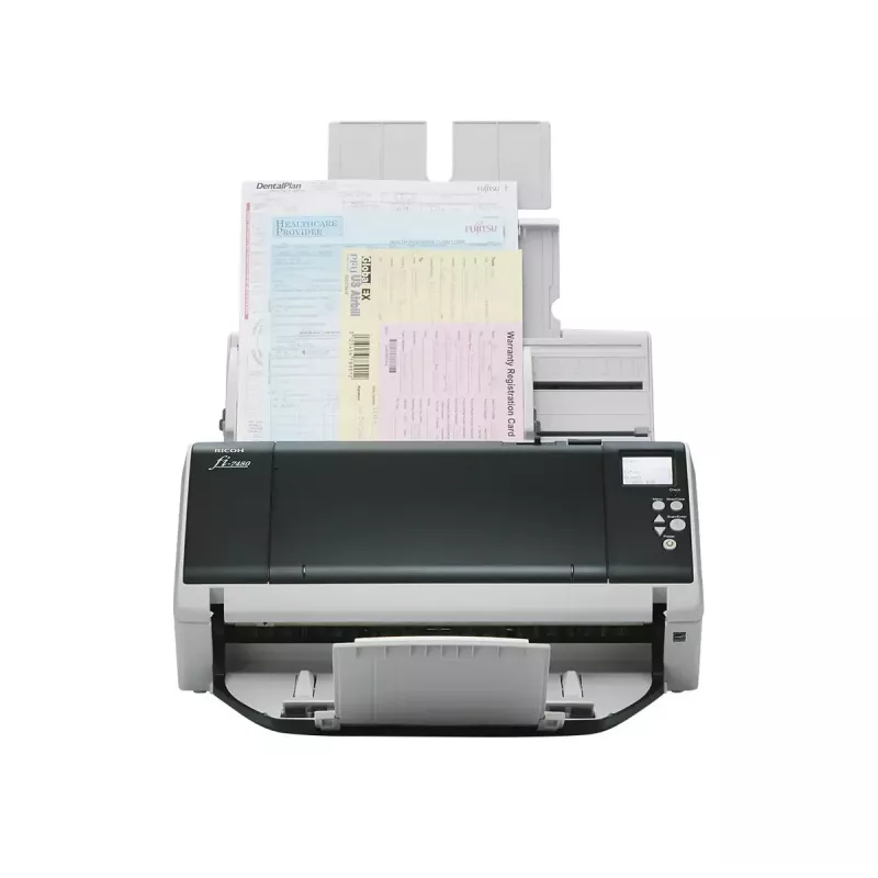 Ricoh fi-7480 ADF skanner 600 x 600 DPI A3 Hall, Valge