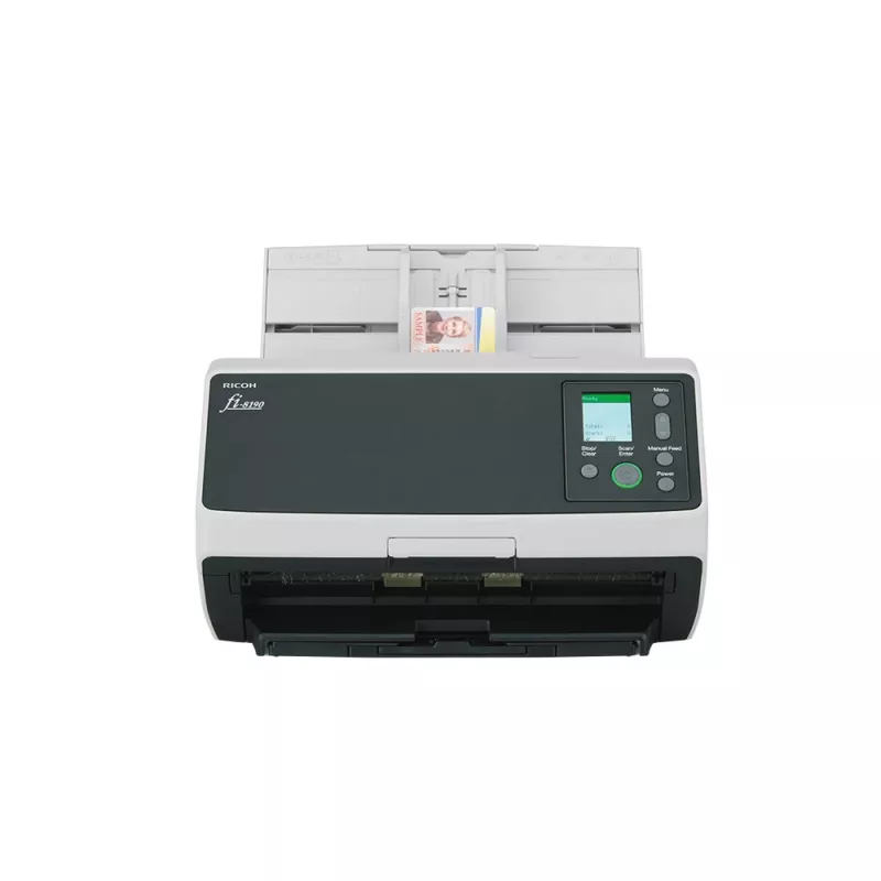 Ricoh fi-8190 ADF + käsitsi etteandega skanner 600 x 600 DPI A4 must, hall