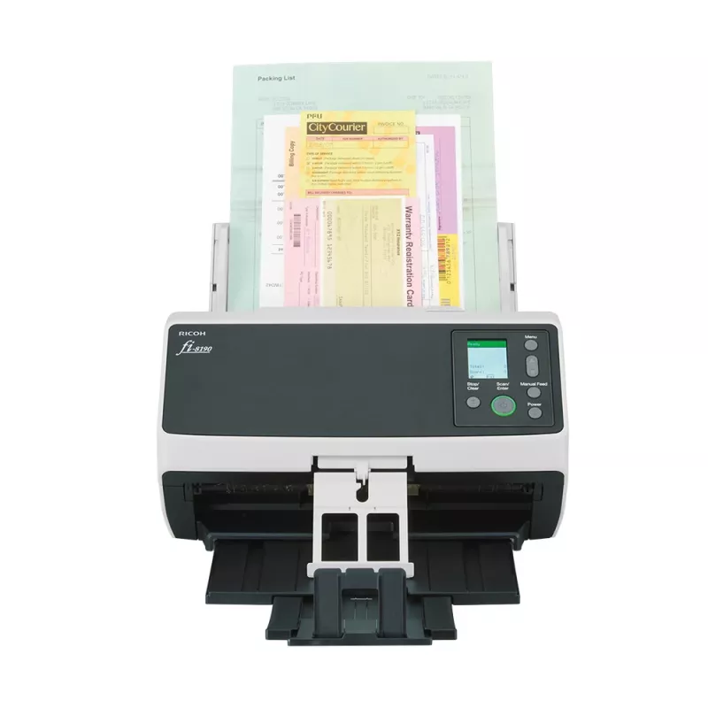 Ricoh fi-8190 ADF + käsitsi etteandega skanner 600 x 600 DPI A4 must, hall