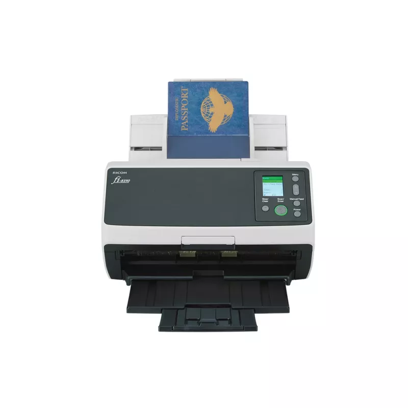 Ricoh fi-8190 ADF + käsitsi etteandega skanner 600 x 600 DPI A4 must, hall