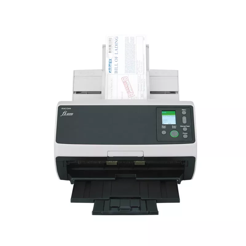 Ricoh fi-8190 ADF + käsitsi etteandega skanner 600 x 600 DPI A4 must, hall