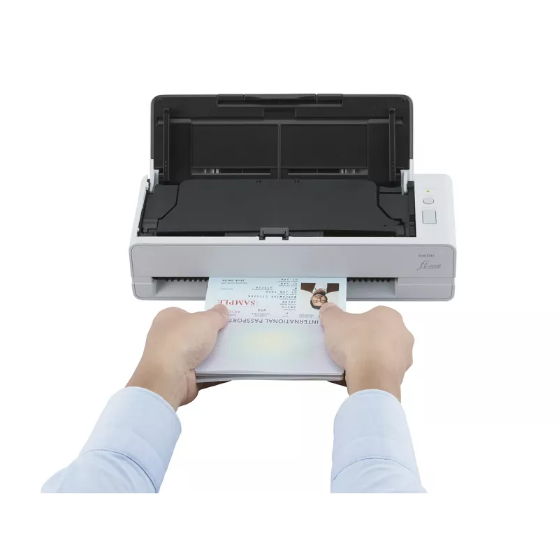 Ricoh fi-800R ADF + manuaalne etteanne skanner 600 x 600 DPI A4 must, valge