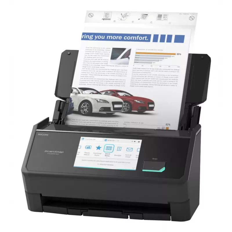 Ricoh ScanSnap IX2500 ADF skanner 600 x 600 DPI A4 Must