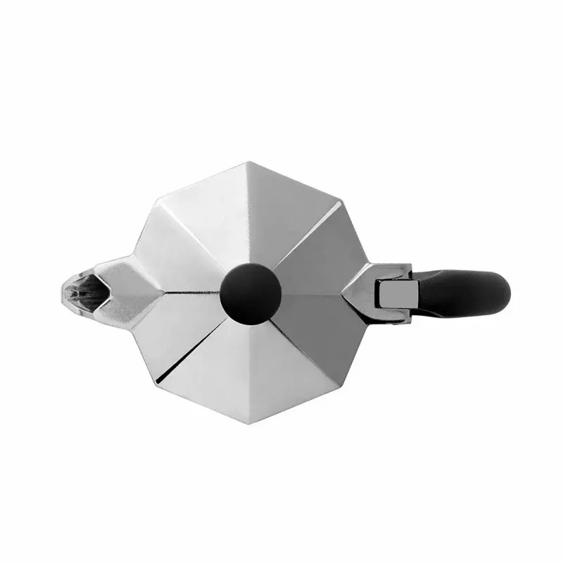 Moka pot BIALETTI Moka Express 0,2 L alumiinium must — 3 tassi (200 ml), mitte induktsioonile