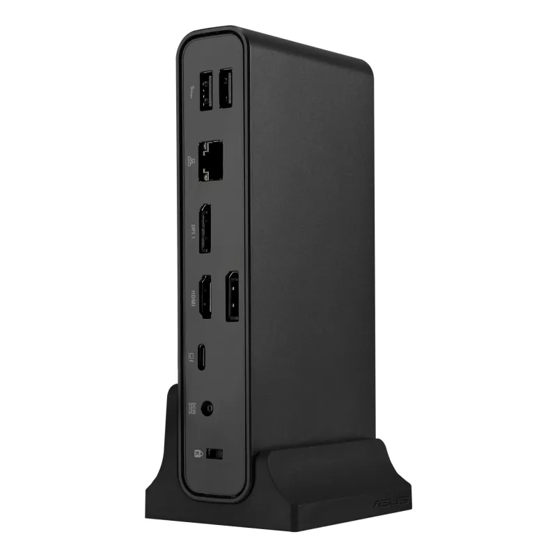 ASUS Triple Display USB-C Dock Duo DC301 Juhtmega Must