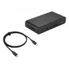 ASUS Triple Display USB-C Dock Duo DC301 Juhtmega Must