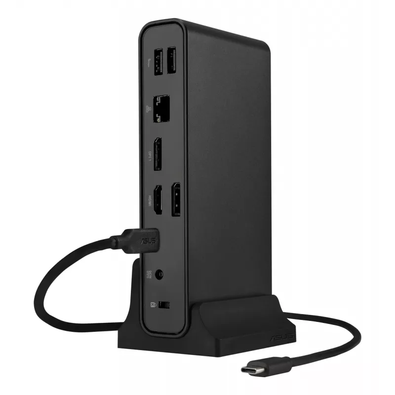 ASUS Triple Display USB-C Dock Duo DC301 Juhtmega Must