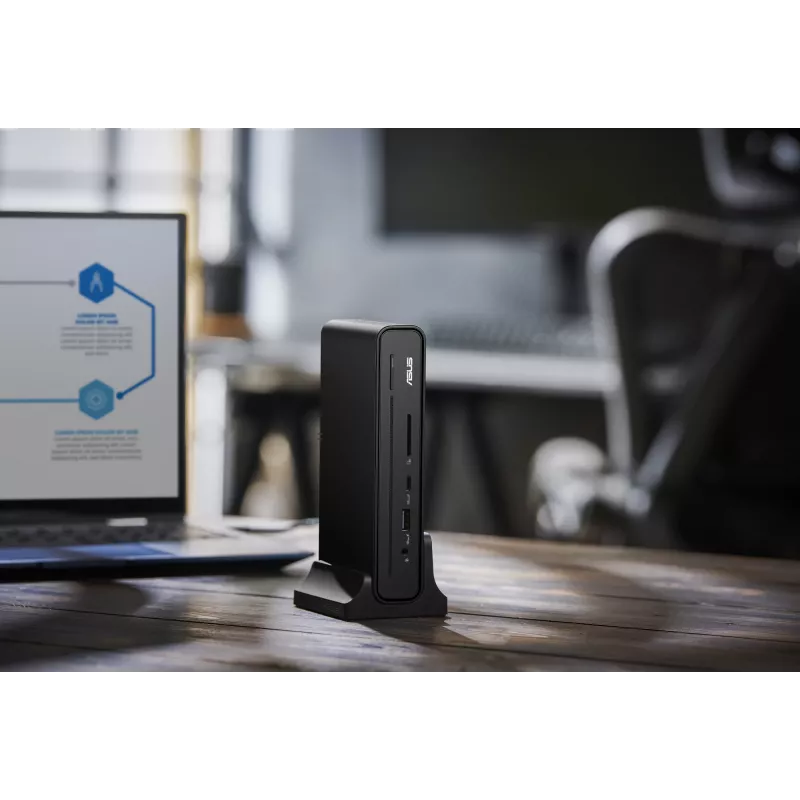 ASUS Triple Display USB-C Dock Duo DC301 Juhtmega Must
