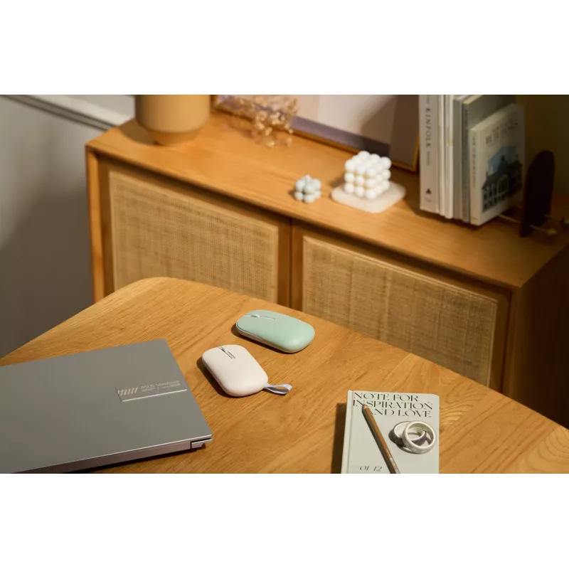 ASUS Marshmallow MD100 hiir Office Mõlemakäeline RF Wireless + Bluetooth Optiline 1600 DPI