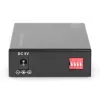 DIGITUS meediumikonverter, mitmemoodiline 10/100/1000Base-T -> 1000Base-SX, sisaldab toiteplokki, SC-pistik, kuni 0,5 km