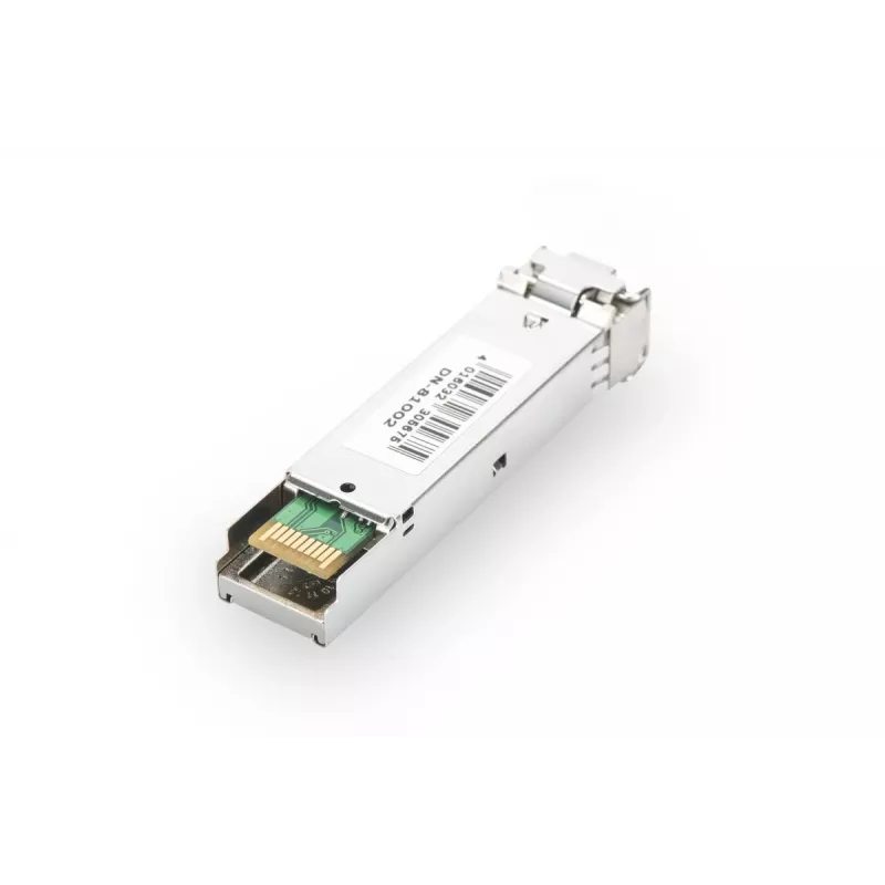 DIGITUS 1,25 Gbps SFP-moodul, kuni 80 km ühemoodiline kiud, LC duplekspistik 1000Base-LX, 1550 nm