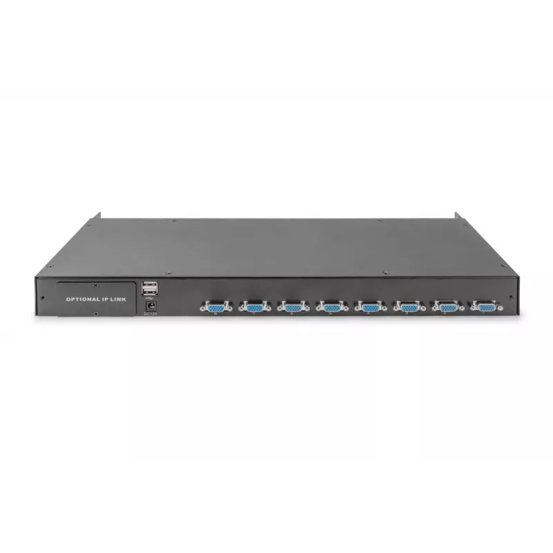 DIGITUS moodul-KVM-lüliti 8 pordiga moodul-KVM-konsooli jaoks