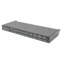 DIGITUS Moodulne KVM-lüliti 16-pordiline modulaarse KVM-konsooli jaoks