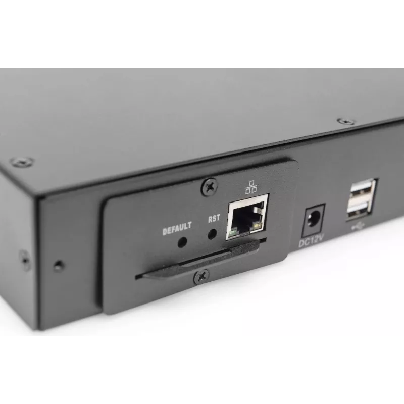 DIGITUS Moodulne KVM-lüliti 16-pordiline modulaarse KVM-konsooli jaoks