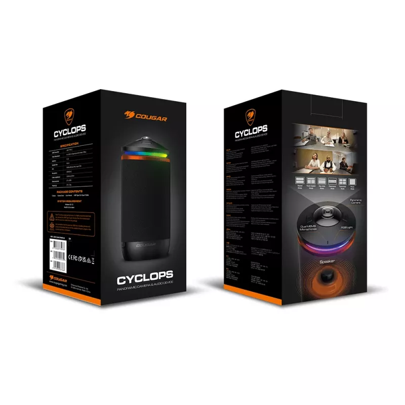 COUGAR Camera, CYCLOPS AIO, 1920 x 818 pikslit, must