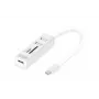 DIGITUS USB 2.0 Type C HUB kaardilugejaga 3x USB 2.0. 1x SD, 1x MicroSD port Alumiiniumkorpus
