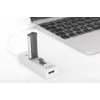 DIGITUS USB 2.0 Type C HUB kaardilugejaga 3x USB 2.0. 1x SD, 1x MicroSD port Alumiiniumkorpus