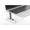 DIGITUS USB 2.0 Type C HUB kaardilugejaga 3x USB 2.0. 1x SD, 1x MicroSD port Alumiiniumkorpus