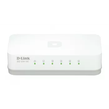 D-Link GO-SW-5E/E võrgukommutaator Haldamata Fast Ethernet (10/100) Valge