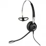 Jabra BIZ 2400 II Mono 3-1, juhtmega, kontori/kõnekeskuse jaoks, 54 g, peakomplekt, must, hõbedane