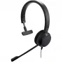 Jabra EVOLVE 20 MS Mono, juhtmega, kontor/kõnekeskus, 150–7000 Hz, 142 g, peakomplekt, must